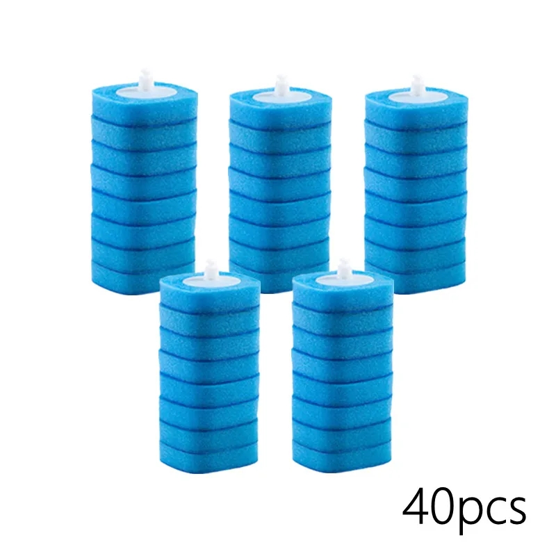 Wall-Mounted Disposable Toilet Brush with Cleaning Liquid & Replacement Brush Head