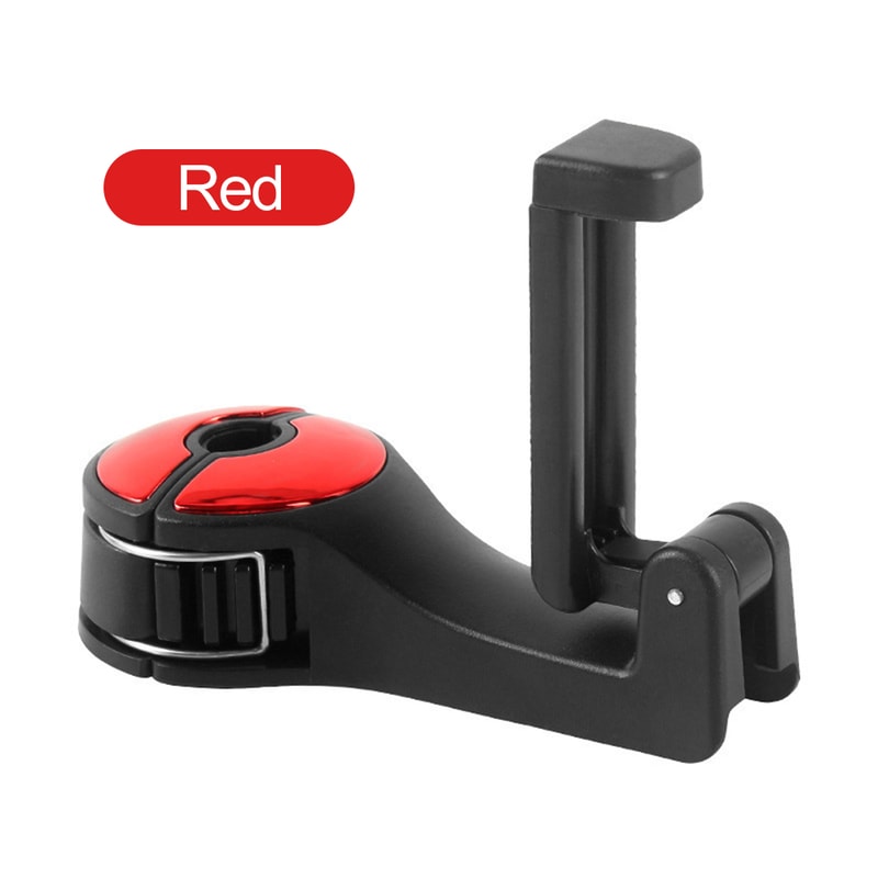 Universal Car Bracket Hook MultiFunction Storage Mobile Phone Holder For Rear Seat Bag Purse Cloth 9