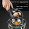 Manual Egg Opener Scissors, Stainless Steel Eggshell Cracker & Separator Tool for Effortless Egg Preparation