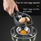 Manual Egg Opener Scissors, Stainless Steel Eggshell Cracker & Separator Tool for Effortless Egg Preparation