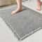 Absorbent Bathroom Mat with Anti-Slip Backing, Perfect for Your Entrance or Toilet Area