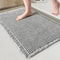 Absorbent Bathroom Mat with Anti-Slip Backing, Perfect for Your Entrance or Toilet Area