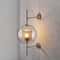 Modern Glass Wall Lamp With Golden Ball Elegant Bedside Sconce For Living Room And Hallway 1