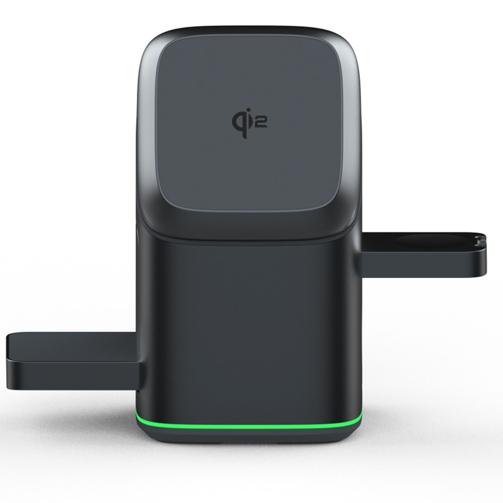 Magnetic Wireless Charging Stand For IPhone IWatch And AirPods MagSafe Fast Charger Station Dock 7