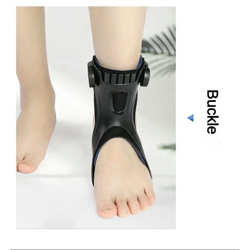 Drop Foot Brace Ankle Support With Comfortable Adjustable Buckle For Hemiplegia Stroke Walking Shoe 6