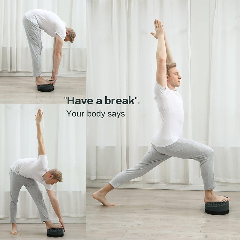 Ergonomic Foot Rest For Office Gaming Chairs Pain Relief Foot Stool For Back Hip Support 5