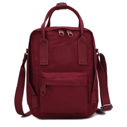 arctic little fox crossbody handbag & dual-use backpack, stylish beauty & phone bag for girls