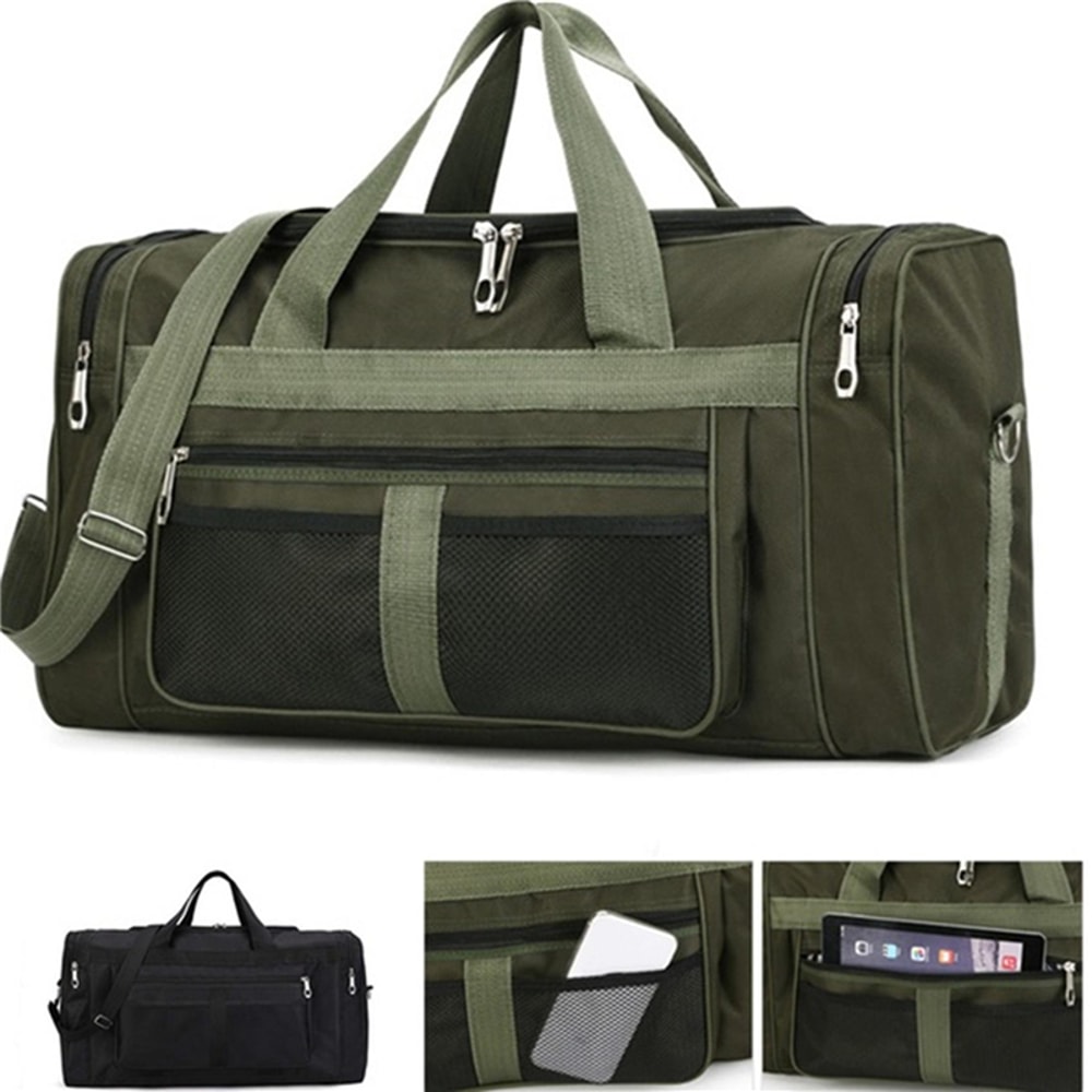 Large Capacity Nylon Travel Duffel Bag Versatile CarryOn Weekender For Men And Women 1