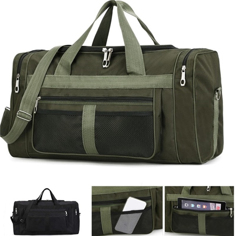 Large Capacity Nylon Travel Duffel Bag Versatile CarryOn Weekender For Men And Women 1