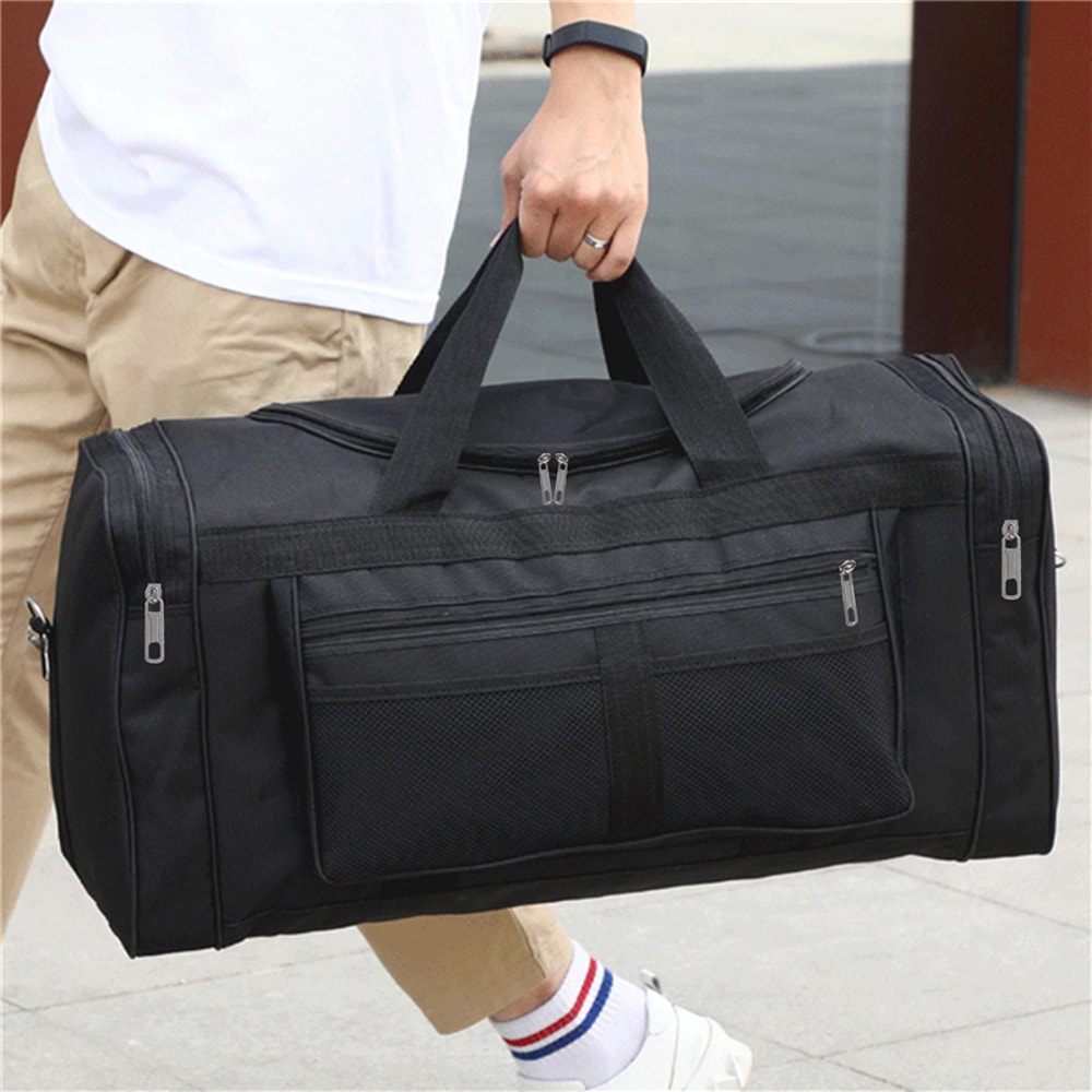 Large Capacity Nylon Travel Duffel Bag Versatile CarryOn Weekender For Men And Women 2