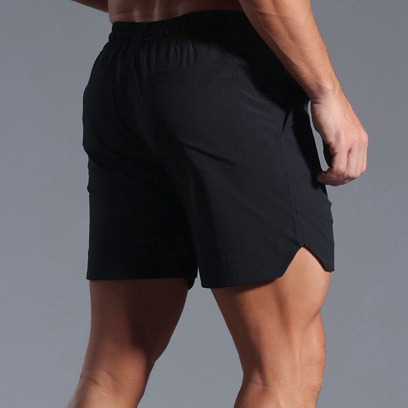 Men Quick Dry Running Shorts for Gym & Sports, Elastic Workout Training Shorts