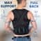 Back Posture Corrector For Men Full Back Support Brace For Upper Lower Back Relief 1