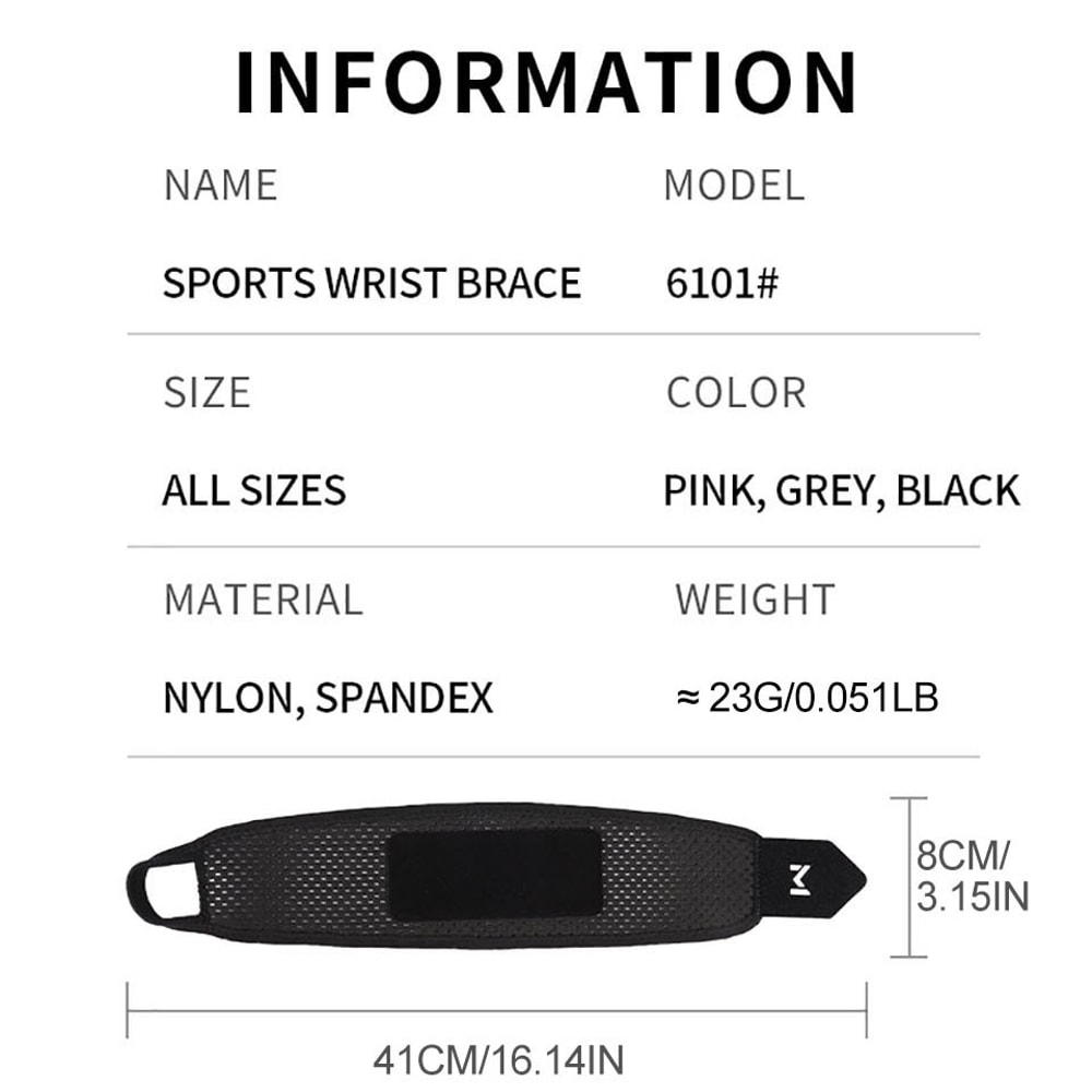 Breathable Wrist Protectors For Sports Fitness Joint Pain Relief Tendon Support 4