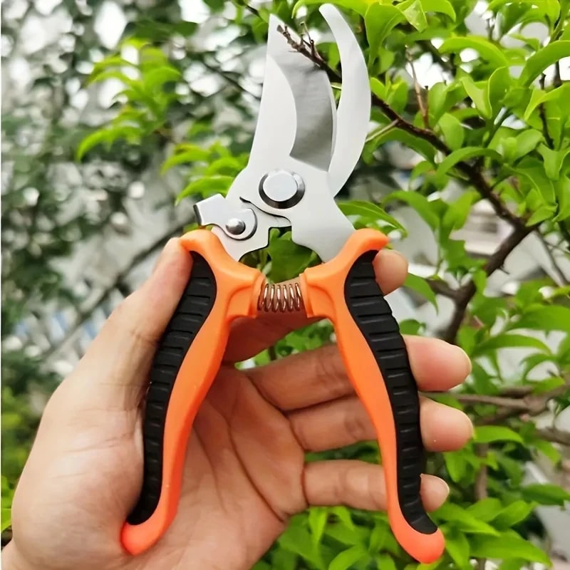 Stainless Steel Professional Gardening Shears For Pruning Trees Branches And Flowers 1
