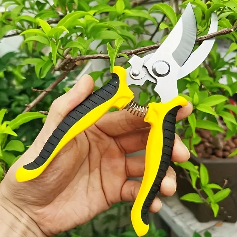 Stainless Steel Professional Gardening Shears For Pruning Trees Branches And Flowers 2
