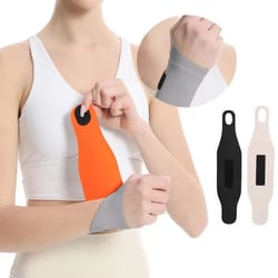 elastic wristband anti-sprain support band with adjustable compression