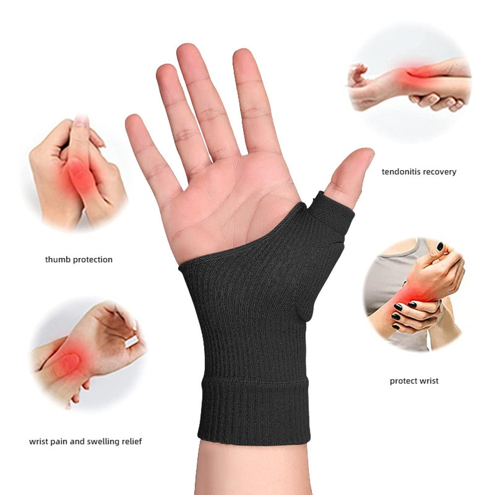 Compression Wrist Support Brace For Carpal Tunnel Arthritis Relief 3