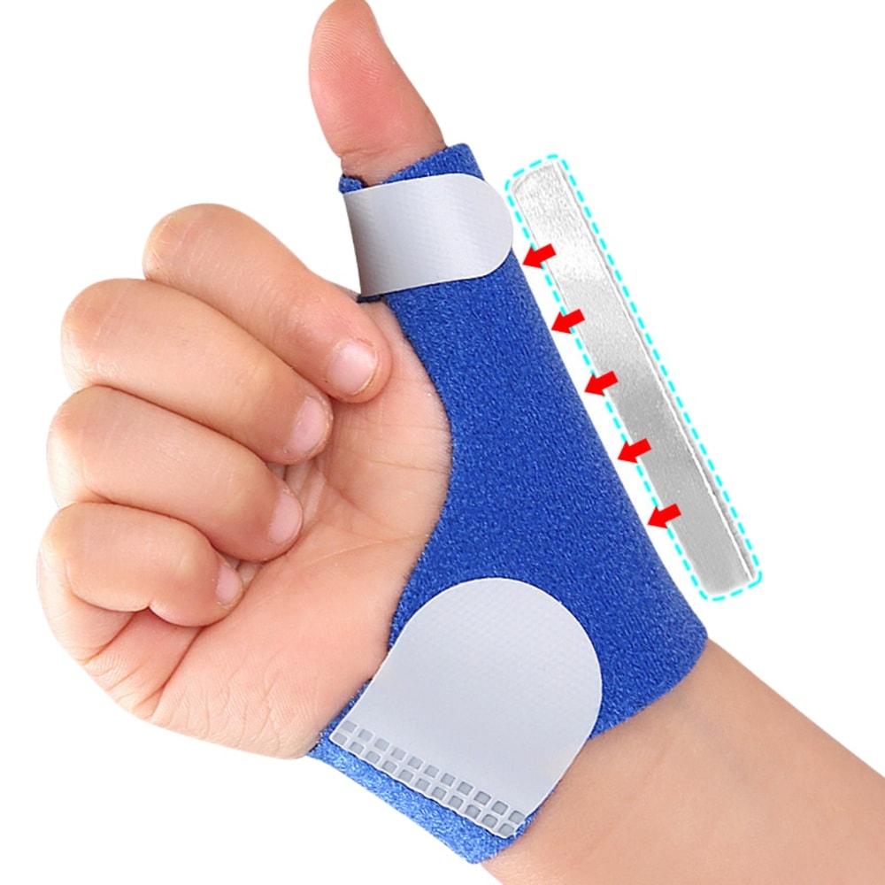 Adjustable Thumb Support Brace For Kids Finger Fixation Compression Sleeve Comfortable Thumb Splint 1