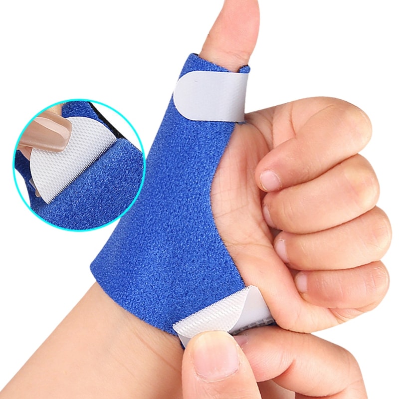 Adjustable Thumb Support Brace For Kids Finger Fixation Compression Sleeve Comfortable Thumb Splint 2