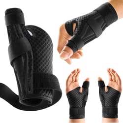 breathable thumb brace for tendonitis & arthritis pain relief, compression support wrap
