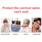 Portable Cervical Pillow with Heat Therapy for Neck Pain Relief