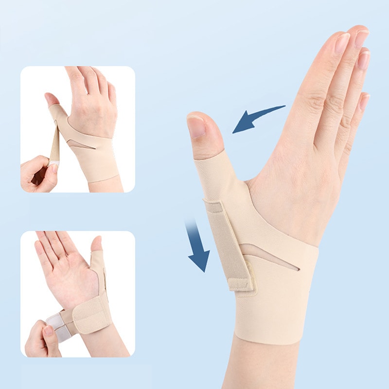 Thumb Brace For Pain Relief Adjustable Wrist Stabilizer Support For Left Or Right Hand Compression