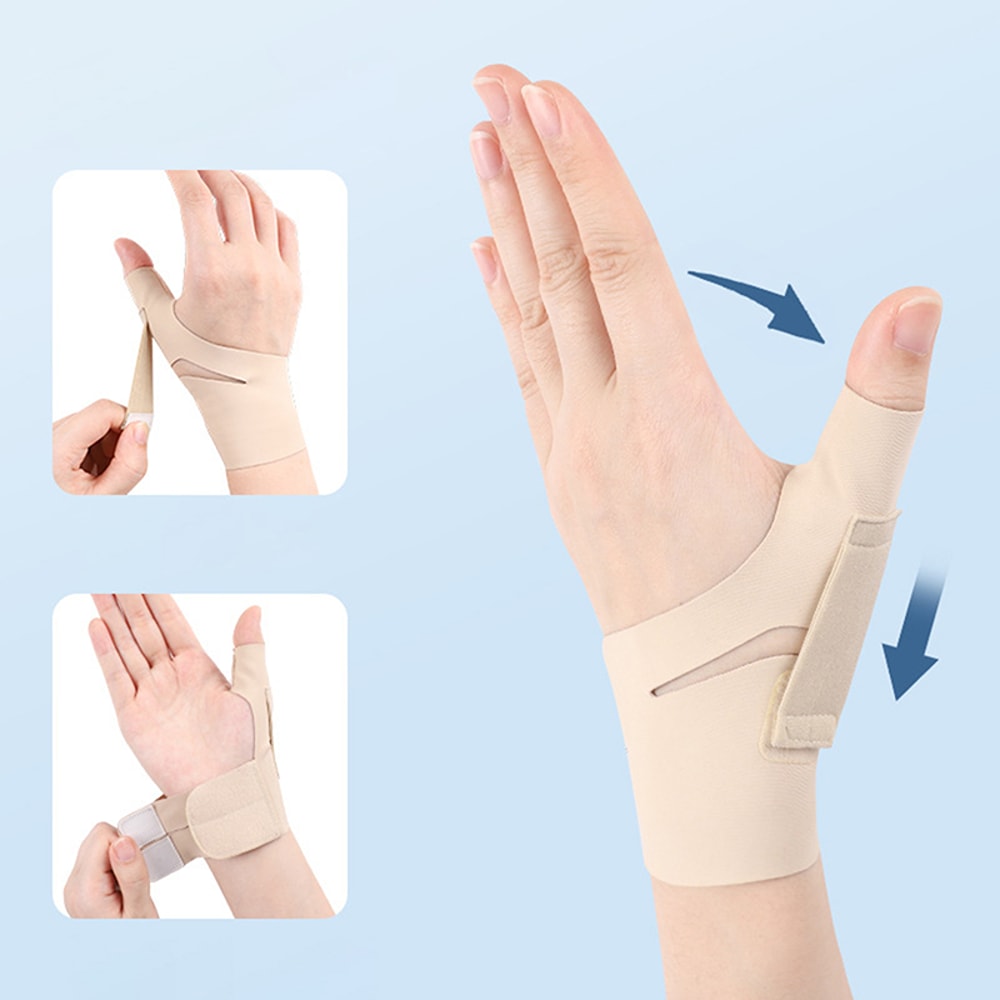 Thumb Brace For Pain Relief Adjustable Wrist Stabilizer Support For Left Or Right Hand Compression