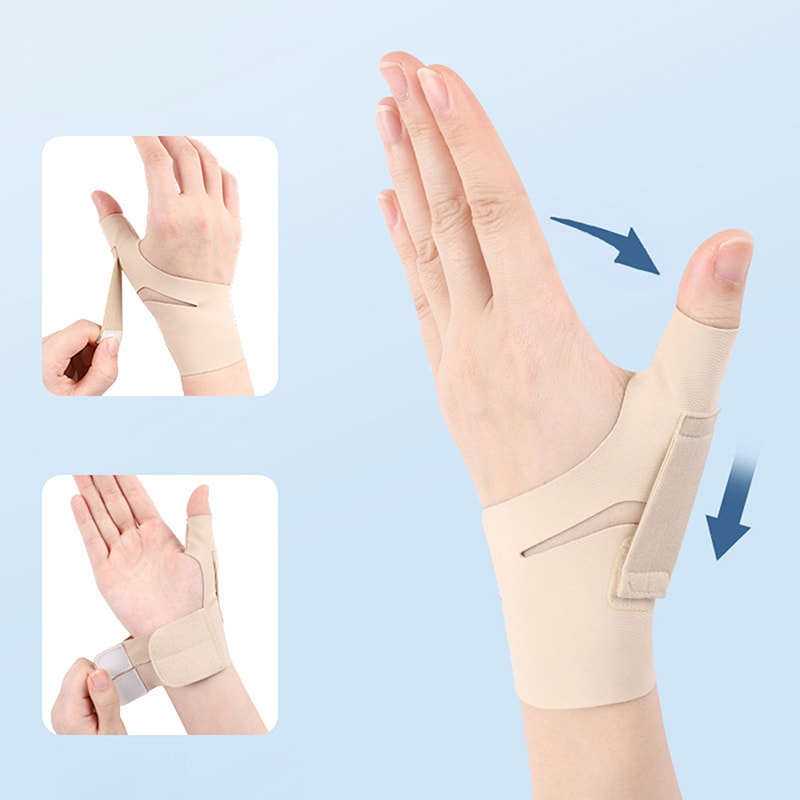 Thumb Brace For Pain Relief Adjustable Wrist Stabilizer Support For Left Or Right Hand Compression