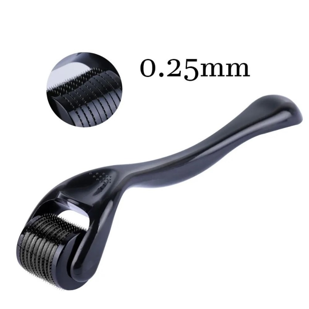 Professional Titanium Microneedle Roller for Facial Skincare and Beauty Massage