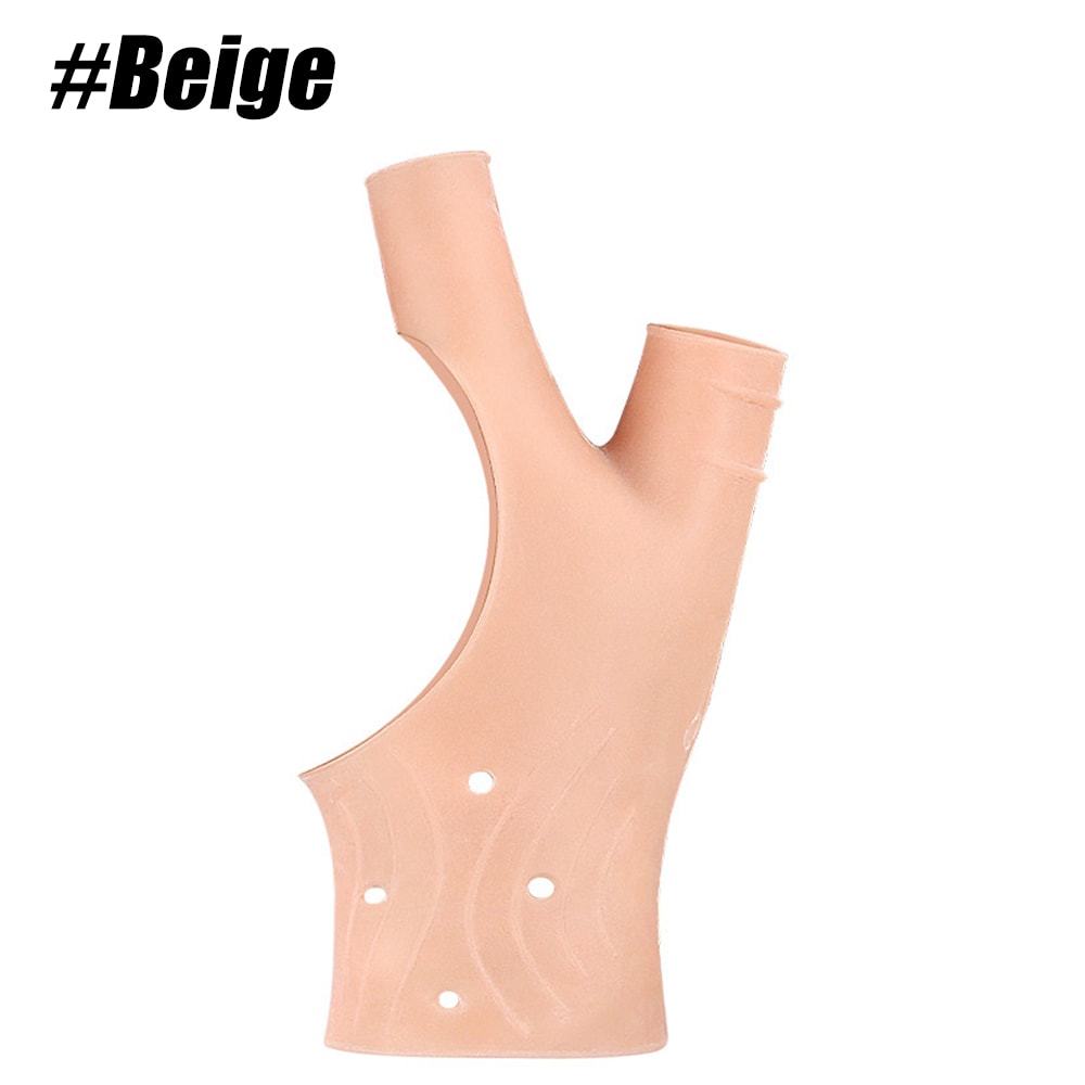 Soft Waterproof Gel Wrist Thumb Support Braces, Unisex Compression Sleeve for Left & Right Hand