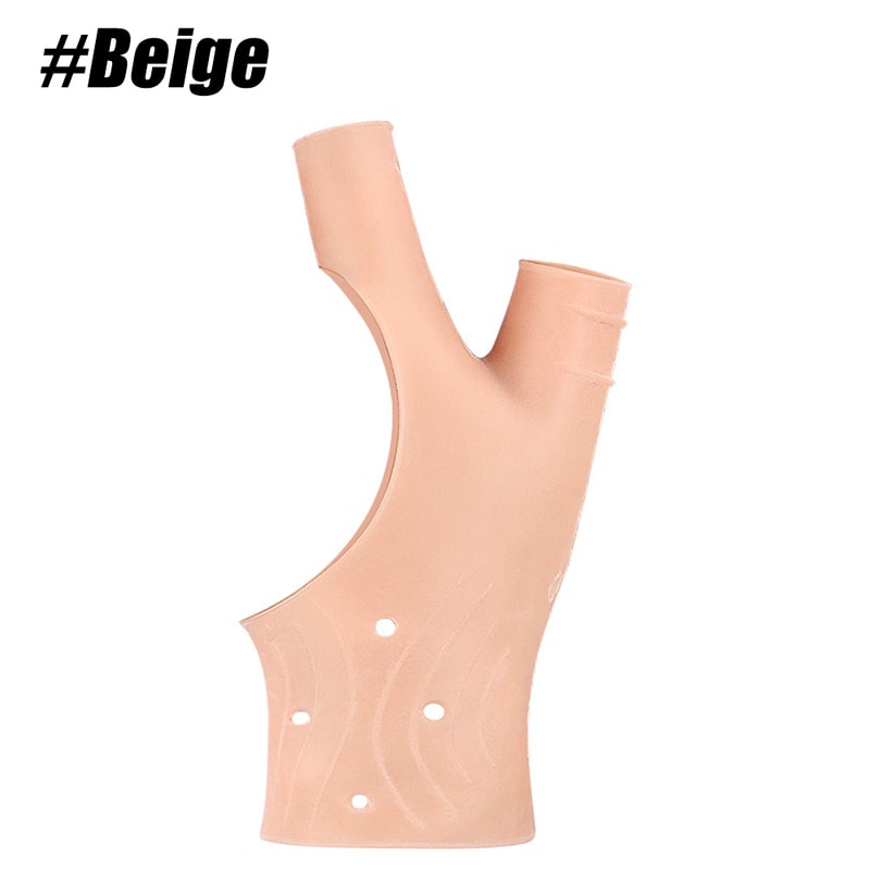 Soft Waterproof Gel Wrist Thumb Support Braces, Unisex Compression Sleeve for Left & Right Hand