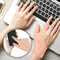 Soft Waterproof Gel Wrist Thumb Support Braces, Unisex Compression Sleeve for Left & Right Hand