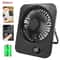 Portable USB Rechargeable Desk Fan, Foldable Mini Fan for Home, Office & Student Use