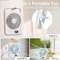 Portable USB Rechargeable Desk Fan, Foldable Mini Fan for Home, Office & Student Use