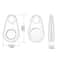 High Precision Bluetooth GPS Tracker Smart Tag For Keys Wallet Pets Child Anti Lost Finder 4
