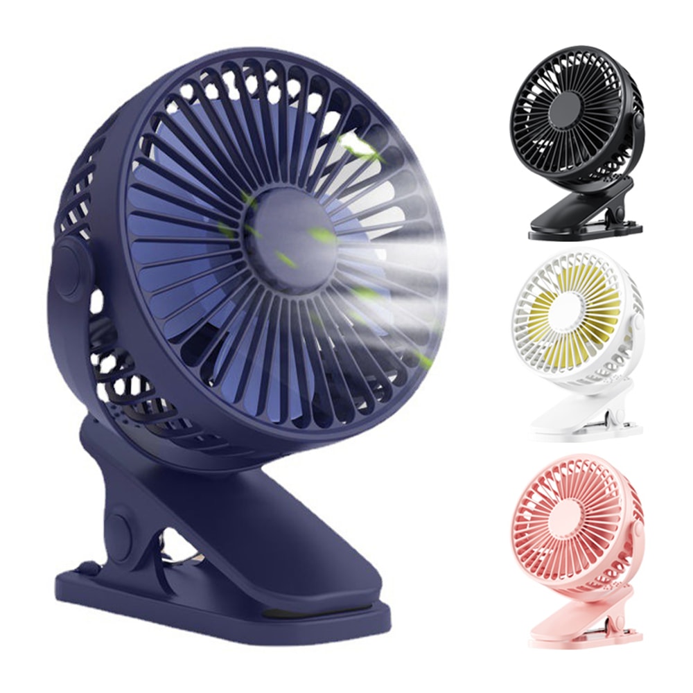 Portable Mini Clip Fan USB Quiet Desk Fan Personal Cooling Fan For Home Office Travel 0
