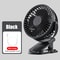 Portable Mini Clip Fan USB Quiet Desk Fan Personal Cooling Fan For Home Office Travel 9