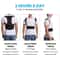 Adjustable Posture Corrector Brace With Lumbar Support Belt For Back Alignment And Pain Relief 3