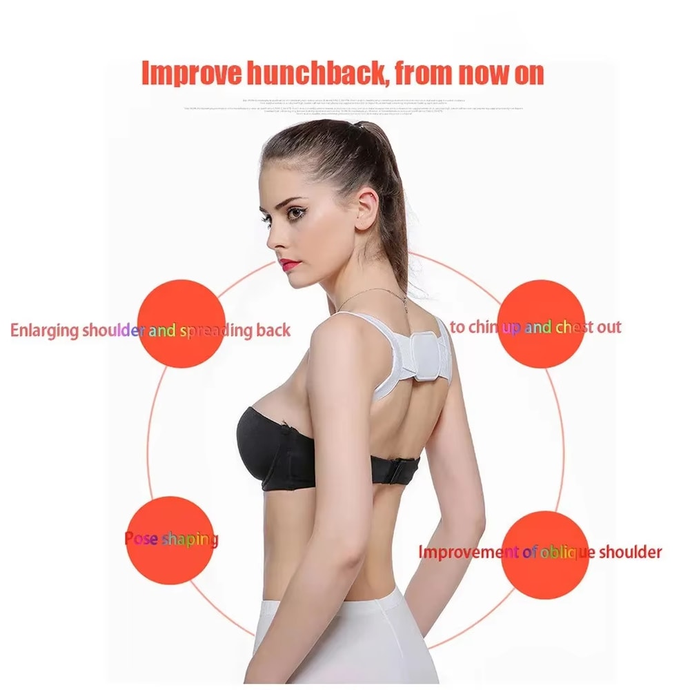 Invisible Posture Corrector Brace Adjustable Back Support For Men And Women 2
