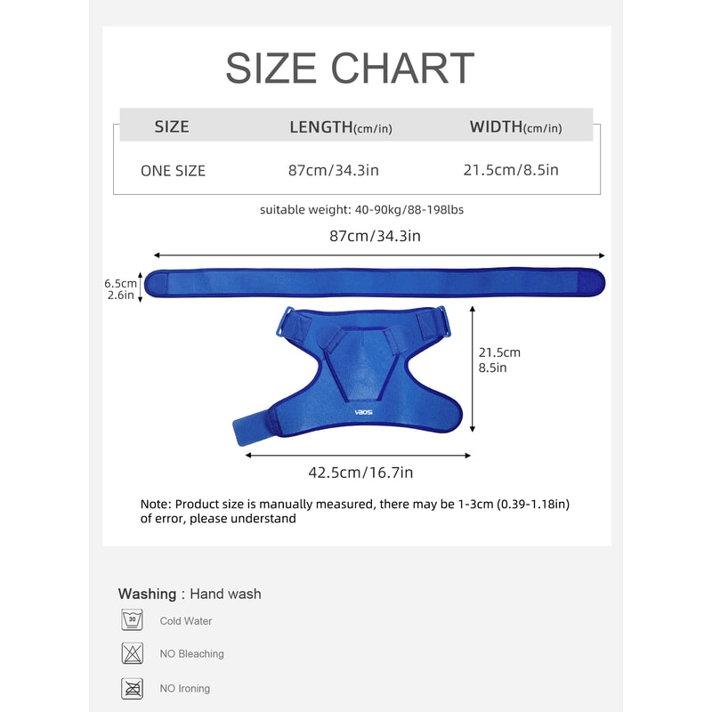 Adjustable Shoulder Brace Support For Rotator Cuff Relief And Daily Stability 5
