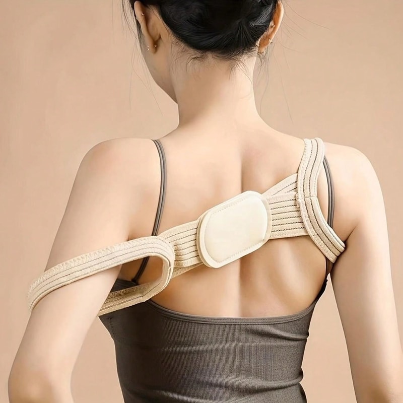 Adjustable Posture Corrector Belt Back Support Brace For Men And Women 0