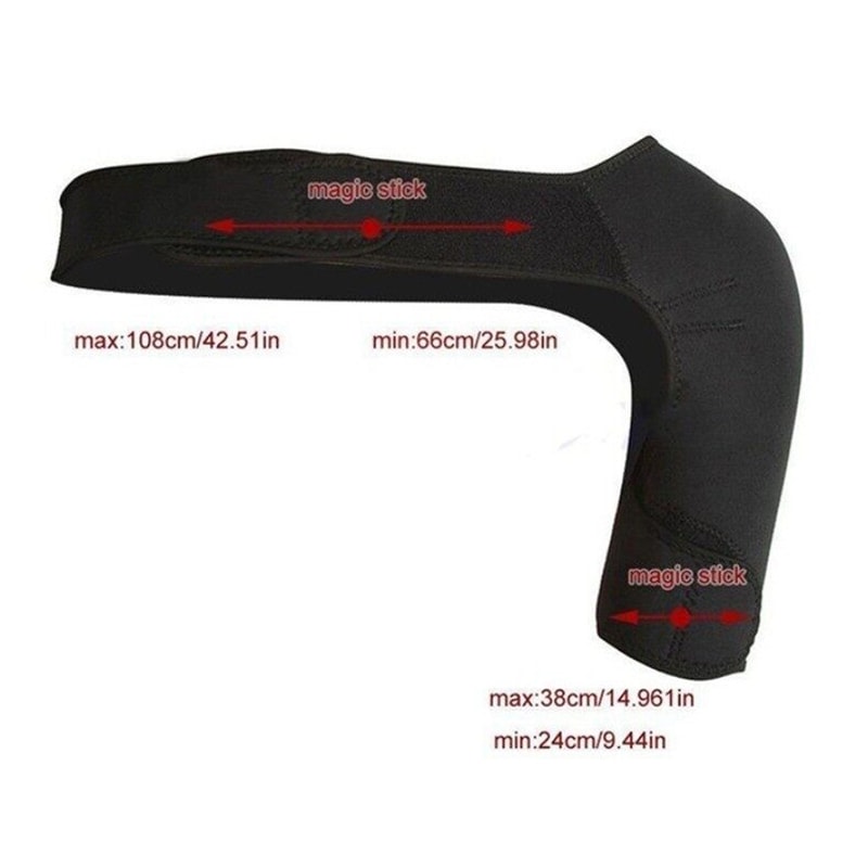 Adjustable Shoulder Massager Brace With Heat For Cervical Pain Relief And Deep Muscle Relaxation 2