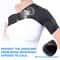 Adjustable Shoulder Massager Brace With Heat For Cervical Pain Relief And Deep Muscle Relaxation 4