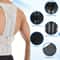 Adjustable Posture Corrector Back Brace With Lumbar Support For Pain Relief And Alignment 4