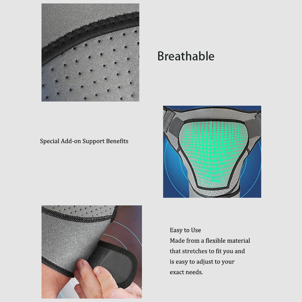 Adjustable Shoulder Support Cuffs For Men Women Pain Relief Comfort 2