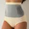 Seamless Women High Waist Magnetic Therapy Shaping Briefs Abdomen Control Uterus Support Underwear 4
