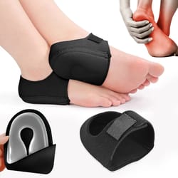 plantar fasciitis gel heel cups with u shaped silicone support for heel pain relief