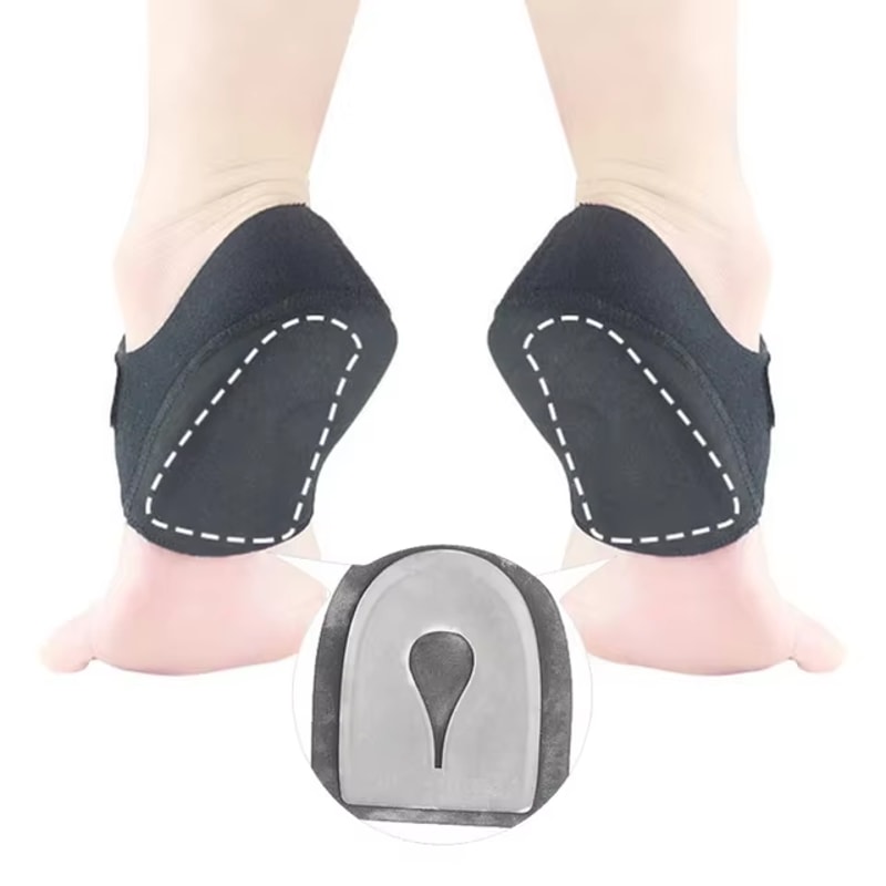 Plantar Fasciitis Gel Heel Cups With U Shaped Silicone Support For Heel Pain Relief 6