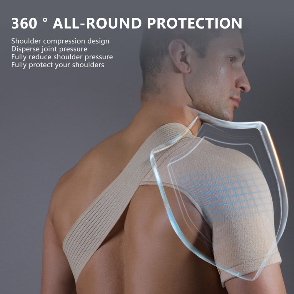 Sports Compression Shoulder Straps for Men & Women, Breathable & Supportive for Torn Rotator Cuff