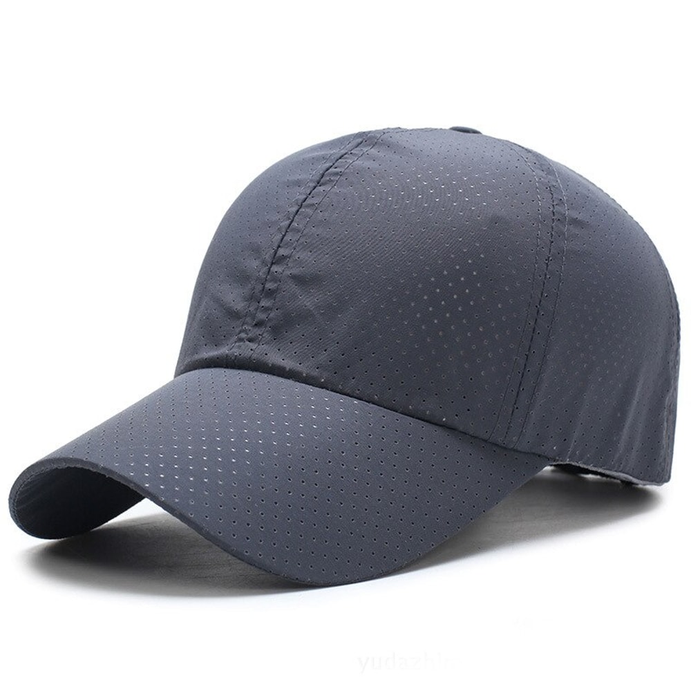 Breathable Mesh Baseball Cap For Men Women Solid Color Sunscreen Hat For Spring Summer 5
